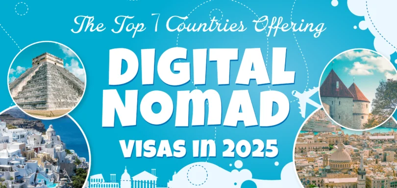 Top 7 countries offering dgital nomad visa