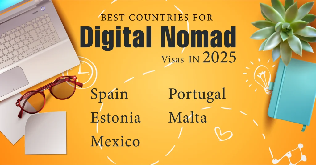 Best countries for digital nomad visa